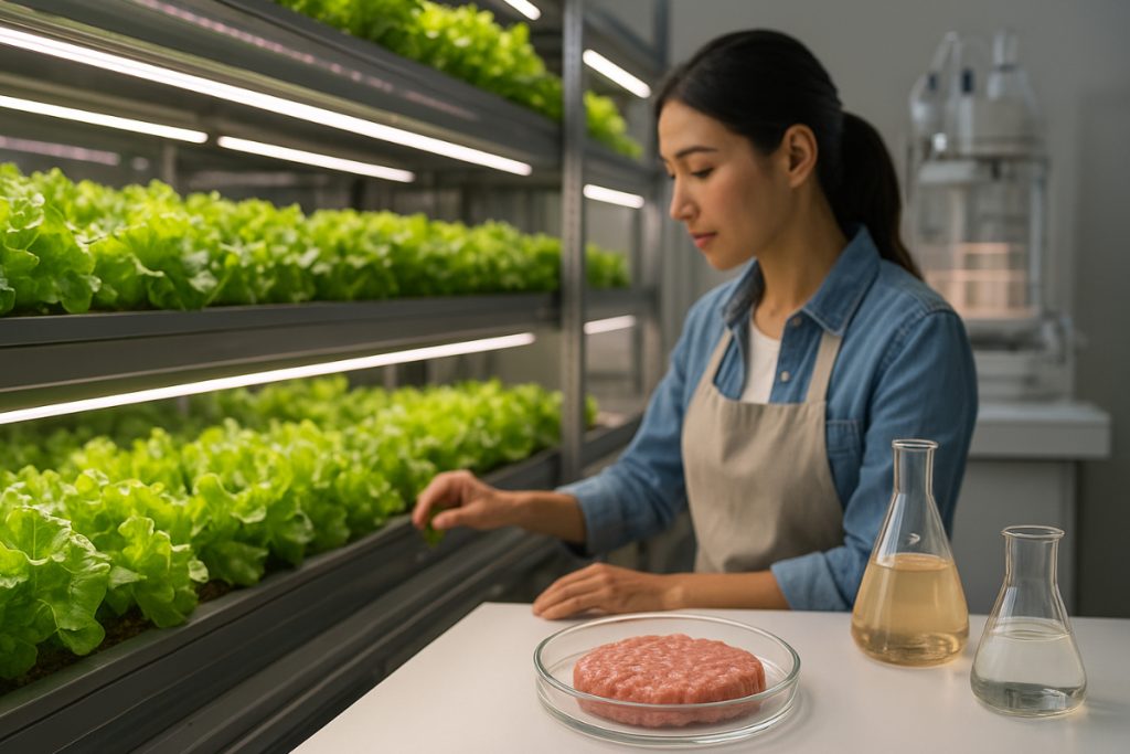 The Future of Food: Vertical Farms and Lab-Grown Meat
